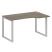 Стол криволинейный правый Metal System Style БО.СА-2 Пр 1400x900x750 (Дуб Наварра/Серый металл)
