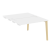 Стол-приставка двойной на деревянных опорах Onix Wood OW.D.SPR-2.7 1180x1475x750 (Тиквуд Светлый/Дуб Темный)