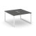 Рабочая станция 2-х сторонняя SN-5O.DRS-002 (1180х1232х750) (Тиквуд Светлый/Металл Антрацит)