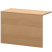 Накладка для стойки Ресепшн А-652 810x380x560 (Темный шимо)