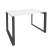 Стол рабочий на О-образном м/к Onix O.MO-SP-2.8 1180x800x750 (Тиквуд Темный/Белый Металл)