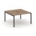 Рабочая станция 2-х сторонняя SN-5P.DRS-001 (980х1232х750) (Тиквуд Светлый/Металл Антрацит)