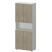 Шкаф Смарт СМШ-58Д4 Тип1 792x380x1990 (Графит/Таксония)