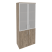 Шкаф высокий широкий Onix O.ST-1.2R 800x420x1977 (Тиквуд Светлый)