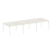 Стол для переговоров (3 столешницы) на А-образном м/к Metal System Style БА.ПРГ-3.2 3600x1235x750 (Дуб наварра/Серый металл)