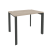 Стол рабочий на П-образном м/к Onix O.MP-SP-1.7 980x720x750 (Тиквуд Темный/Белый Металл)