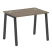 Стол письменный Metal System Style БА.СП-1 1000x720x750 (Дуб Наварра/Серый металл)