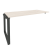 Наборный элемент рабочей станции на О-образном м/к Onix O.MO-1.NRS-4.7 1580x720x750 (Тиквуд Темный/Белый Металл)