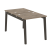 Рабочая станция на деревянных опорах Onix Wood OW.D.RS-2.0.7 780x1475x750 (Тиквуд Светлый/Дуб Темный)