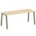 Стол письменный Metal System Style БА.СП-5 1800x720x750 (Дуб Наварра/Серый металл)
