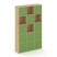 Стеллаж Locker Plus LK.K-009 1188x350x1983 (Дуб Аризона)