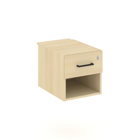 Тумба с 1 открытой нишей и 1 ящиком SN.TP-041 (343х453х356) (Акация Лорка)