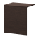 Накладка для стойки Ресепшн А-651 510x380x560 (Темный шимо)