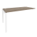 Наборный элемент рабочей станции на П-образном м/к Onix O.MP-1.NRS-4.8 1580x800x750 (Тиквуд Темный/Белый Металл)