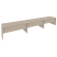 Рабочая станция Onix O.RS-3.4.7 4740x720x750 (Тиквуд Светлый)