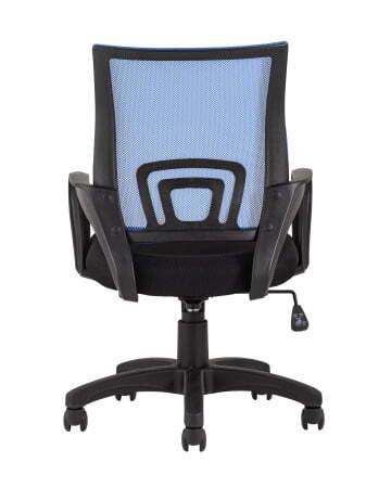 Кресло офисное TopChairs Simple синее (Компьютерное кресло Simple синий)