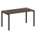 Стол письменный Metal System Style БП.СП-3 1400x720x750 (Дуб Наварра/Серый металл)