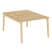Рабочая станция на деревянных опорах Onix Wood OW.D.RS-2.2.8 1180x1635x750 (Тиквуд Светлый/Дуб Темный)