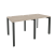 Рабочая станция на П-образном м/к Onix O.MP-RS-2.0.8 1560x800x750 (Тиквуд Темный/Белый Металл)