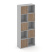 Стеллаж Locker Plus LK.K-008 798x350x1983 (Дуб Аризона)