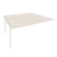 Наборный элемент рабочей станции на м/к Onix O.M-2.NRS-4.8 1580x1635x750 (Тиквуд Темный/Белый Металл)