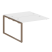 Проходной наборный элемент рабочей станции Metal System Style БО.ПРС-СП-2.2 1200x1475x750 (Дуб Наварра/Серый металл)