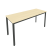 Стол письменный на металлокаркасе Slim С.СП-6.1 1580x600x750 (Серый/Антрацит металл)