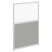 Перегородка комбинированная 1300 Rand RP130SG90 900x22x1300 (Дуб Сонома светлый)