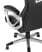 Кресло игровое TopChairs Continental белое (Геймерское кресло Continental белый)